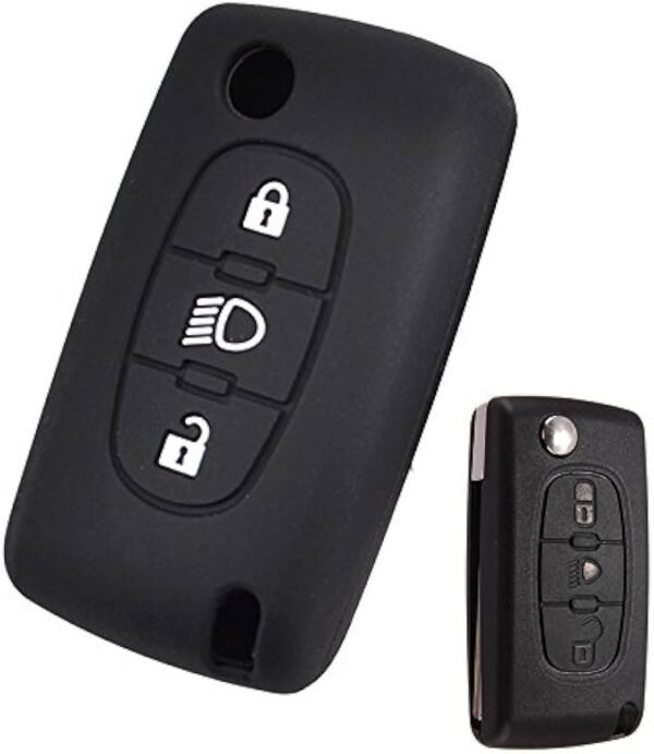 3 Button Key Cover Silicone Replacement