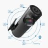 Loop Record GPS Supported Voice Prompt Car Camera for Driving Safety