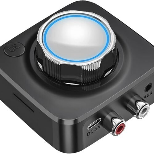 Tendak Bluetooth 5.0 Receiver Bluetooth Audio Adapter for Music Streaming Sound System