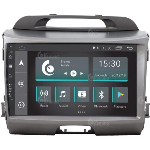 Personalised Car Radio for Kia Sportage with Camera GPS and Standard Amplifier Android GPS Bluetooth WiFi USB