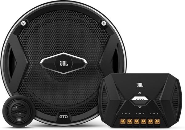 JBL GTO609C 270 Watts 6 1/2 Premium Car Audio Component Stereo Speaker System with Patented Plus One Woofer Cone Technology