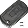 Replacement 3 Button Remote Flip Car Key Case Styling for Land Rover Range Rover Sport LR3