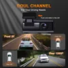2.5K Dash Cam Car Front Rear and Indoor with 64GB SD Card