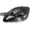 1 Set Toyota Vios 07–12 Head Lamp Crystal Black